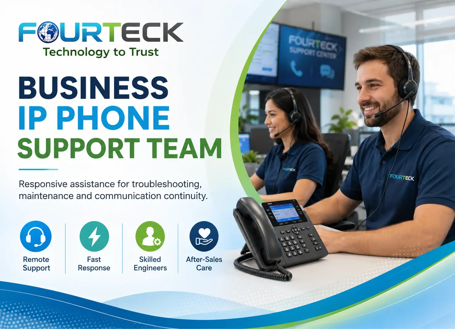 Business IP Phone Support Team