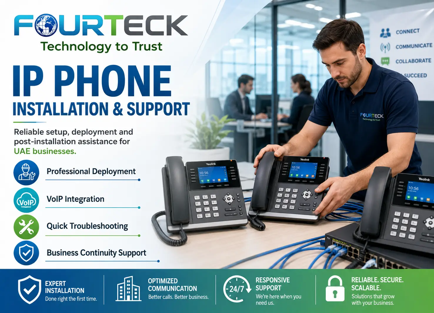 IP Phone Installation and Support Service